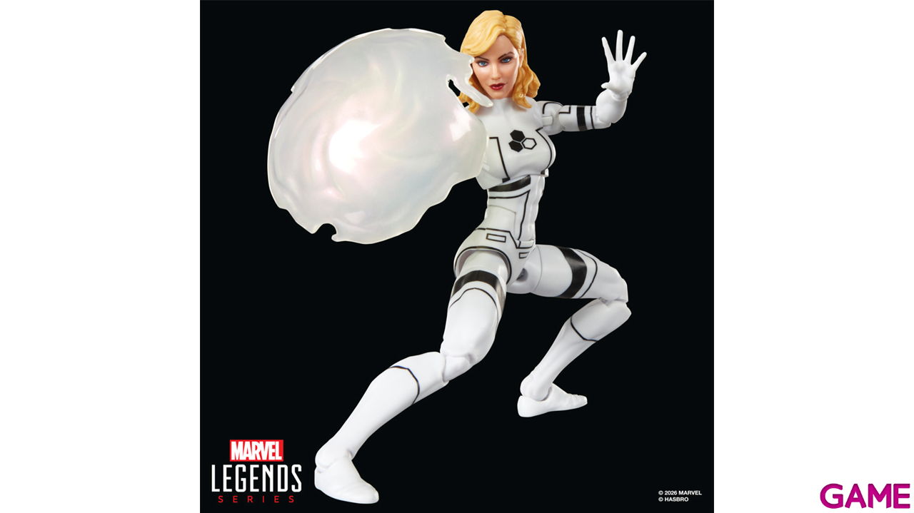 Pack de 2 figuras Marvel Future Foundation The Thing & Invisible Woman Marvel Legends Series de 15 cm-9