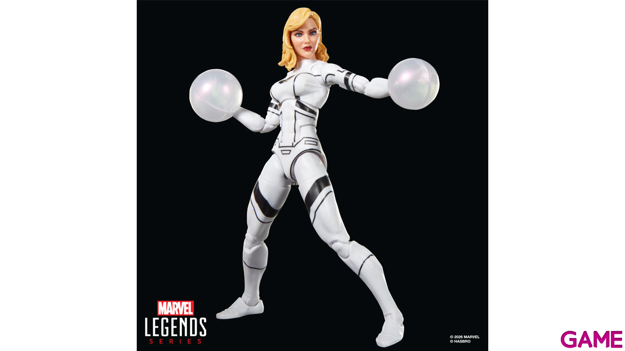 Pack de 2 figuras Marvel Future Foundation The Thing & Invisible Woman Marvel Legends Series de 15 cm-2