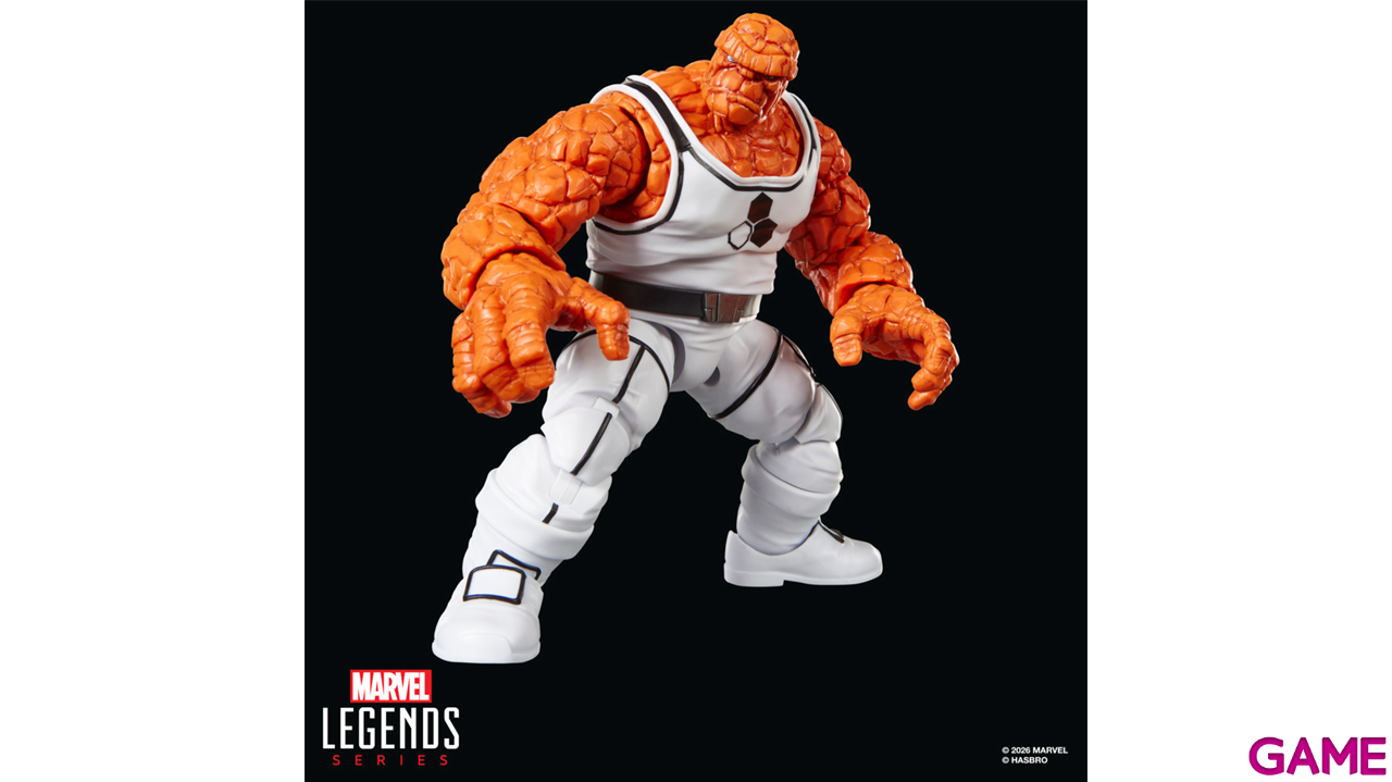 Pack de 2 figuras Marvel Future Foundation The Thing & Invisible Woman Marvel Legends Series de 15 cm-3