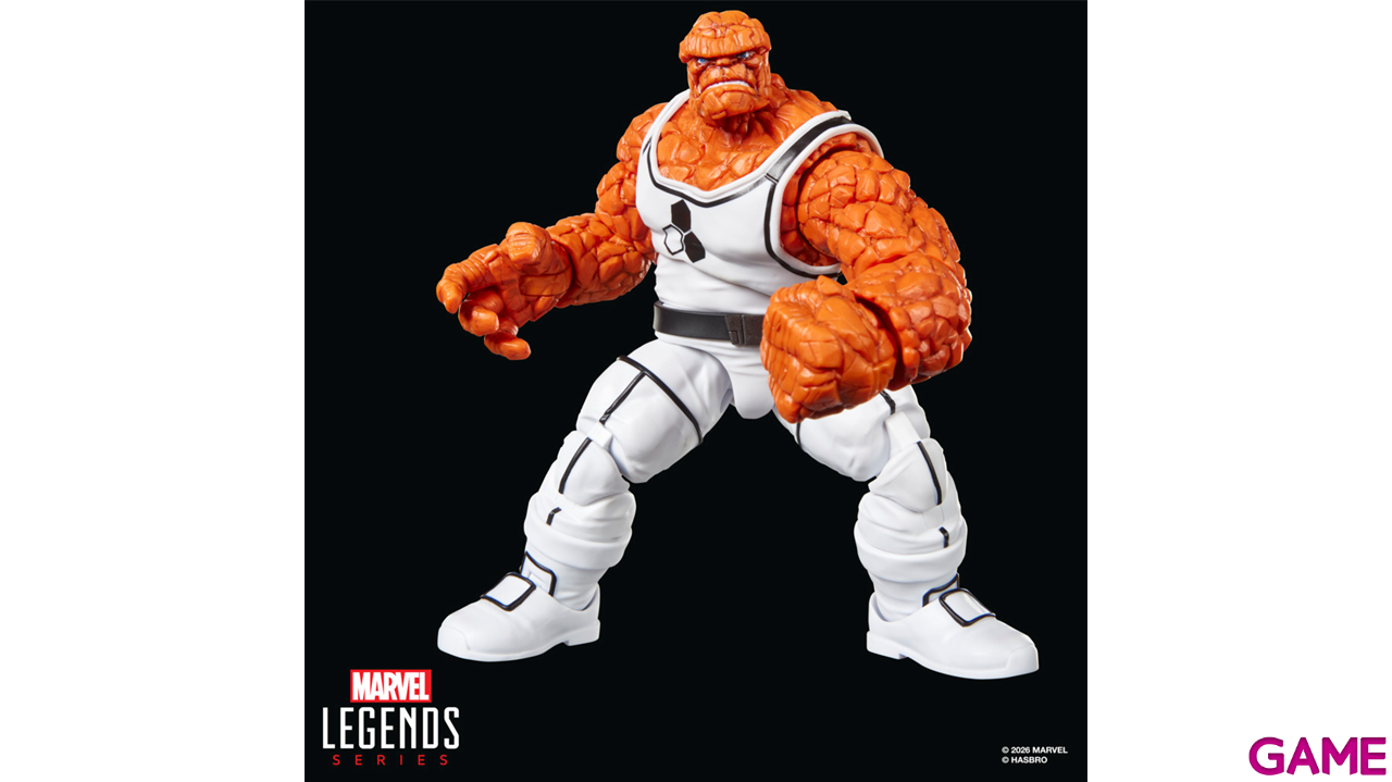 Pack de 2 figuras Marvel Future Foundation The Thing & Invisible Woman Marvel Legends Series de 15 cm-4