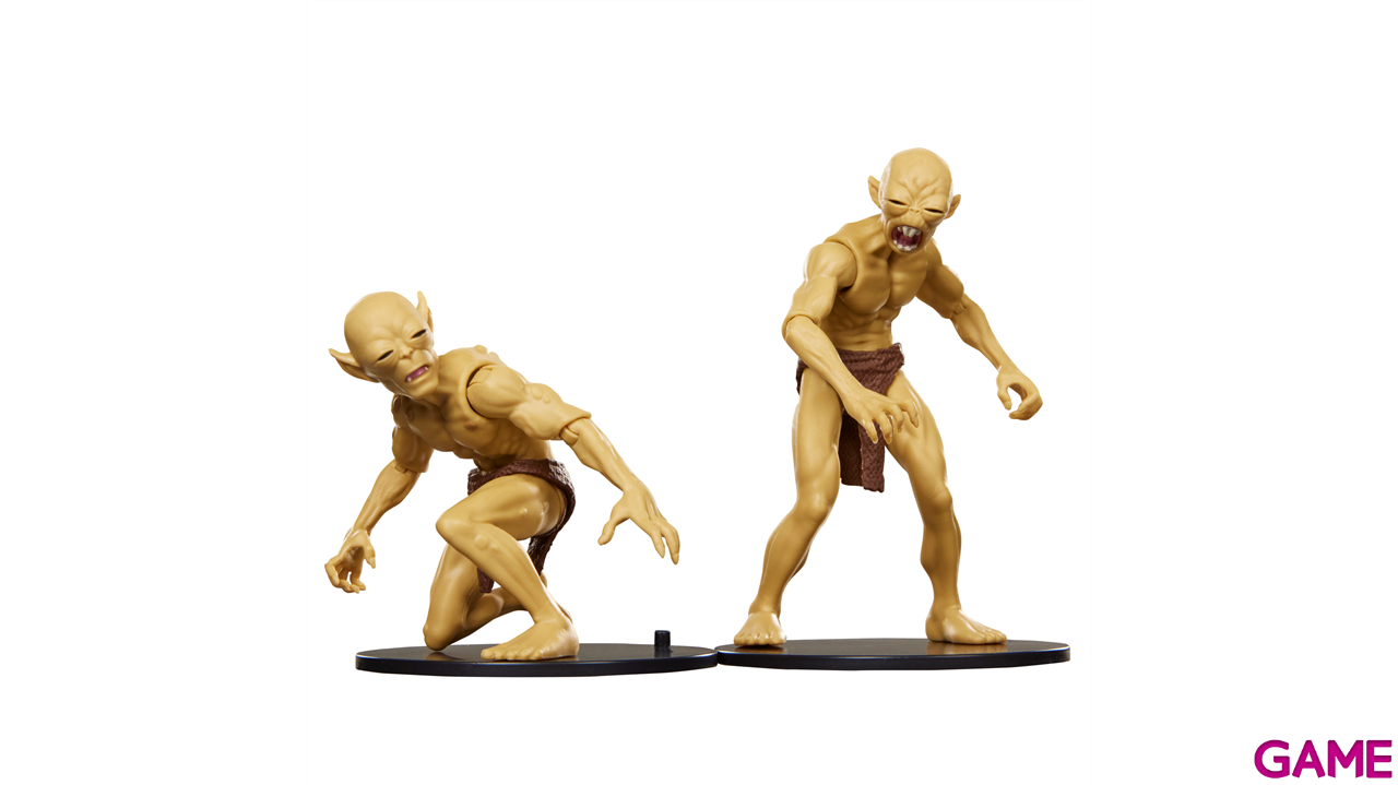 Pack de 3 figuras Mole Man & Moloids Marvel Legends Series Fantastic Four de 15 cm-1