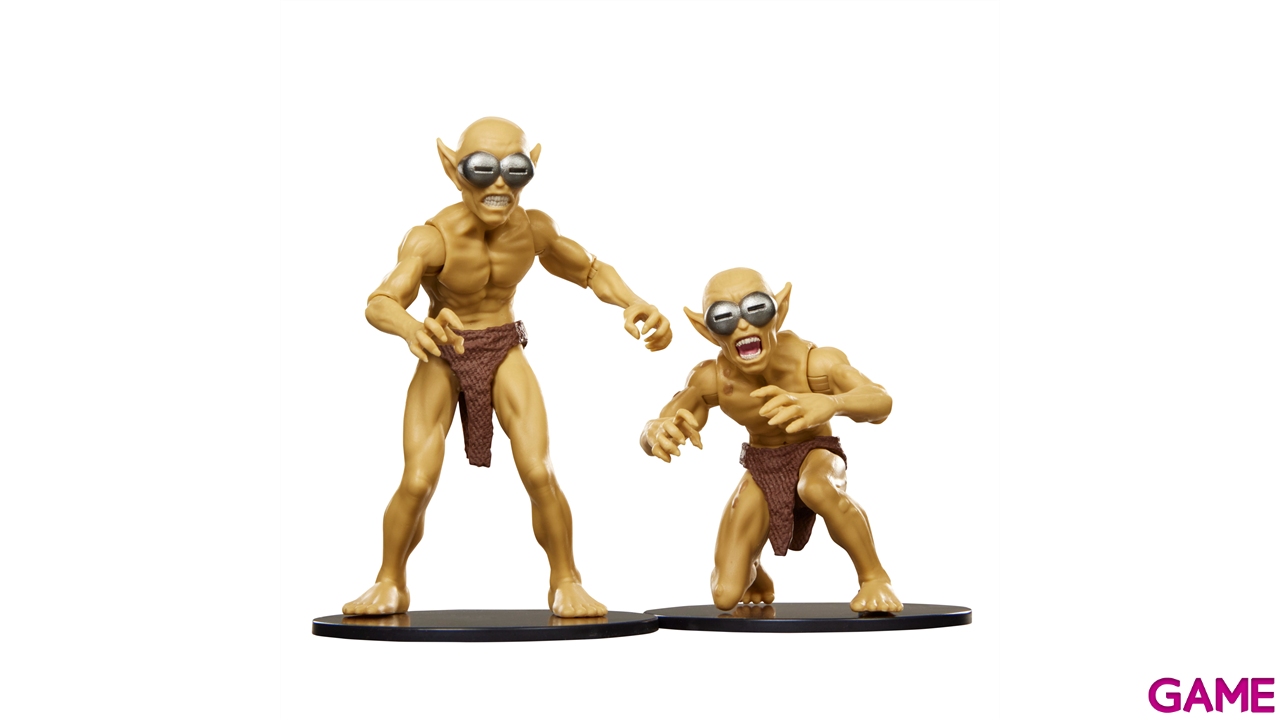 Pack de 3 figuras Mole Man & Moloids Marvel Legends Series Fantastic Four de 15 cm-3