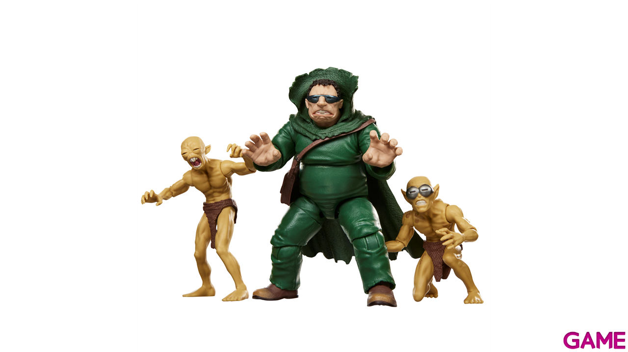 Pack de 3 figuras Mole Man & Moloids Marvel Legends Series Fantastic Four de 15 cm-7