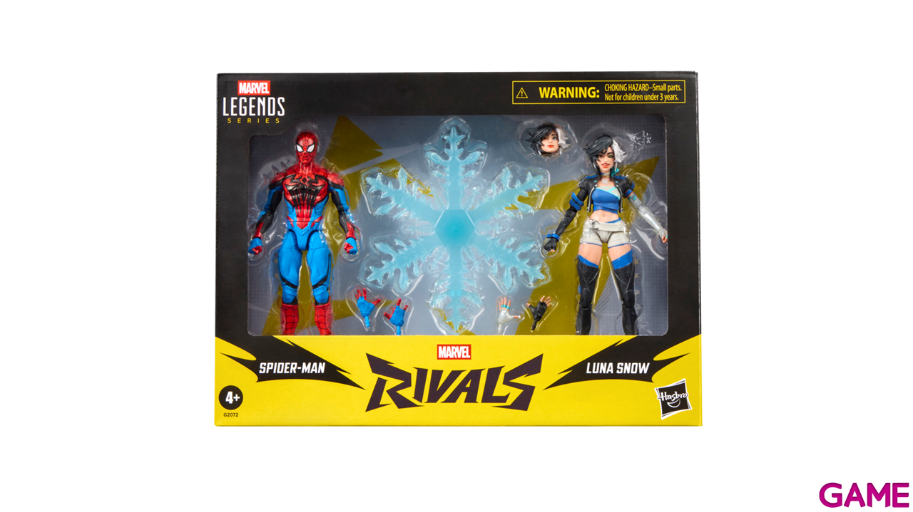 Pack de 2 figuras Marvel Rivals Spider Man & Luna Snow Marvel Legends Series de 15 cm-13