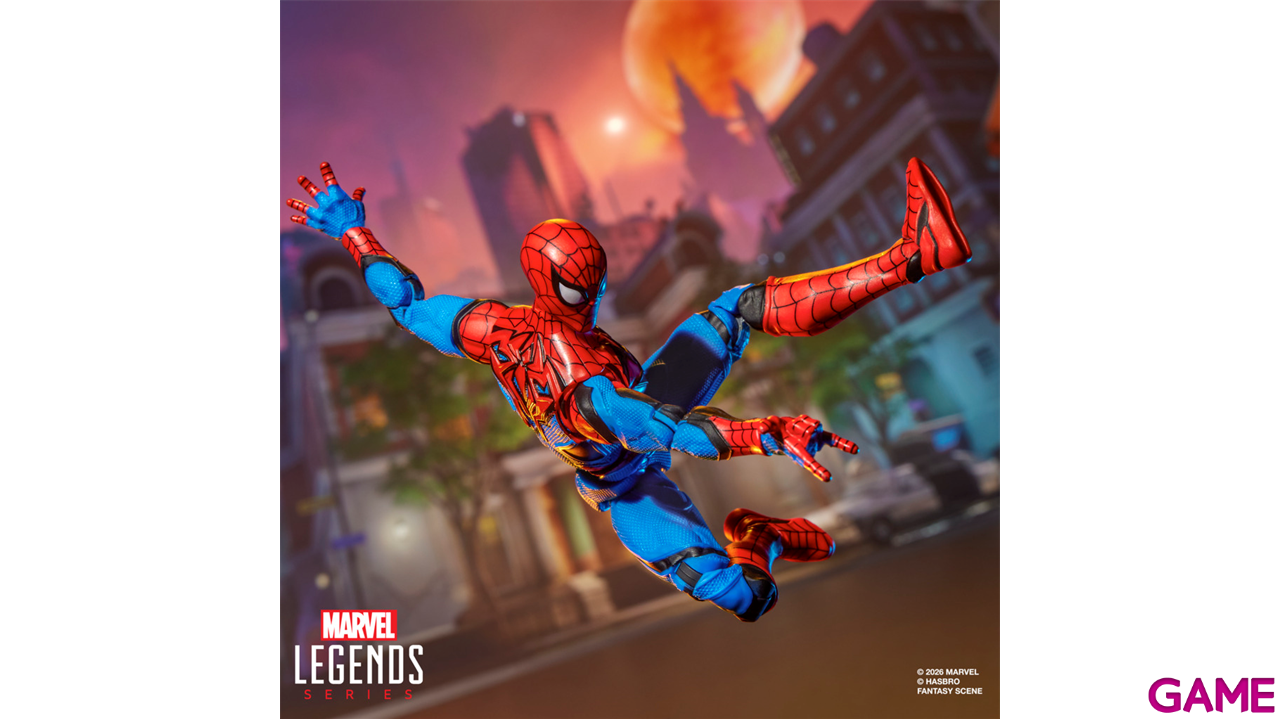 Pack de 2 figuras Marvel Rivals Spider Man & Luna Snow Marvel Legends Series de 15 cm-2