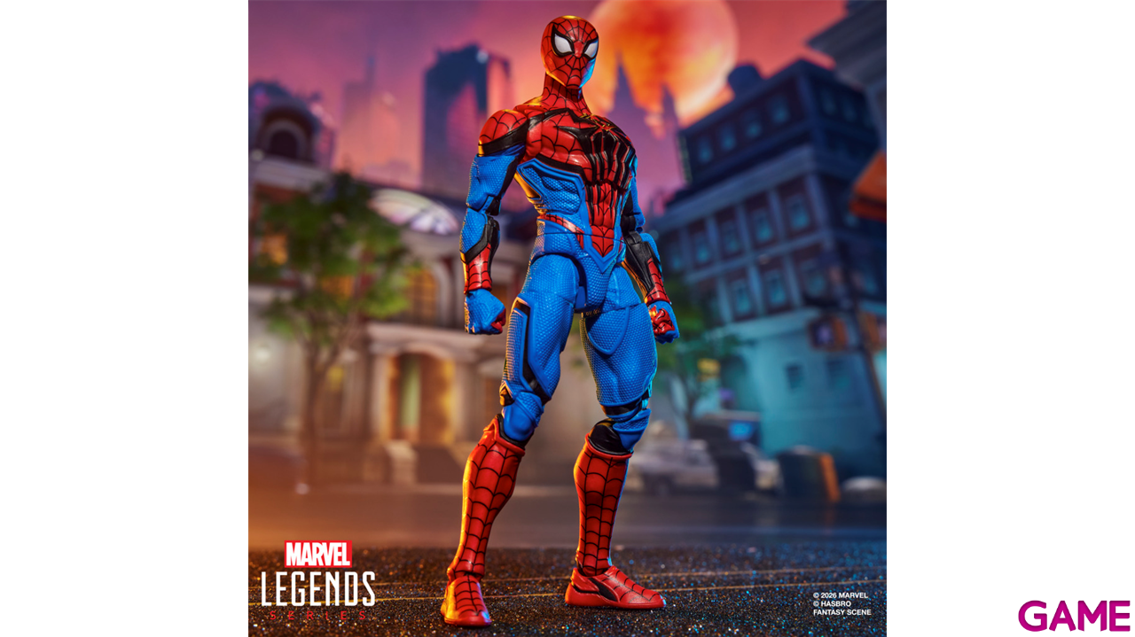 Pack de 2 figuras Marvel Rivals Spider Man & Luna Snow Marvel Legends Series de 15 cm-4