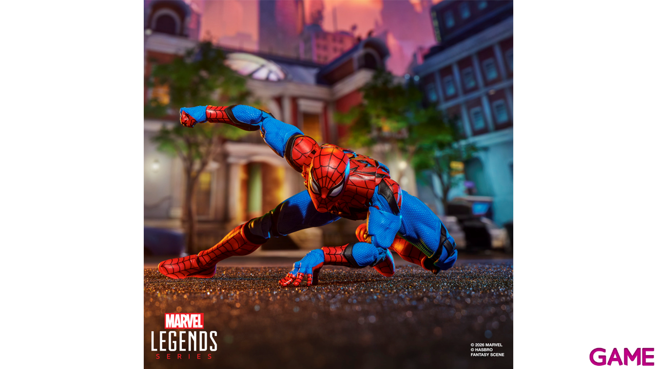 Pack de 2 figuras Marvel Rivals Spider Man & Luna Snow Marvel Legends Series de 15 cm-5