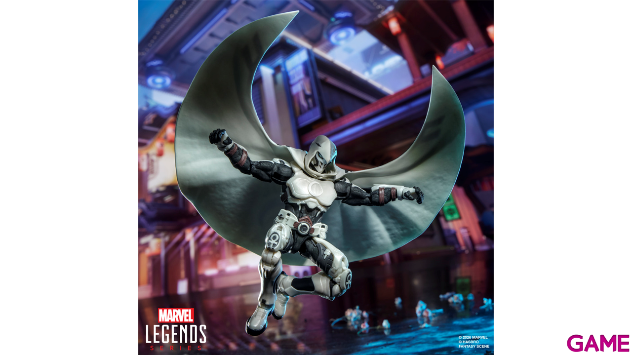 Figura Marvel Rivals Caballero Luna Marvel Legends Series de 15 cm-3
