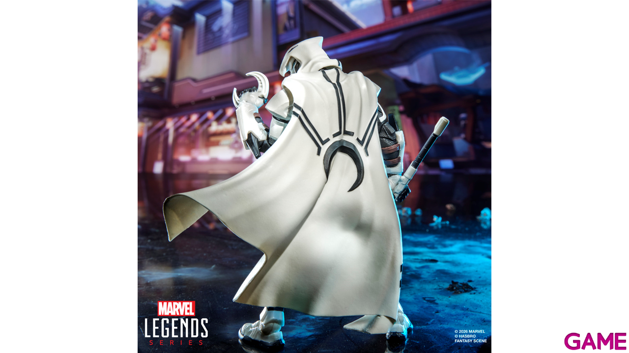 Figura Marvel Rivals Caballero Luna Marvel Legends Series de 15 cm-6
