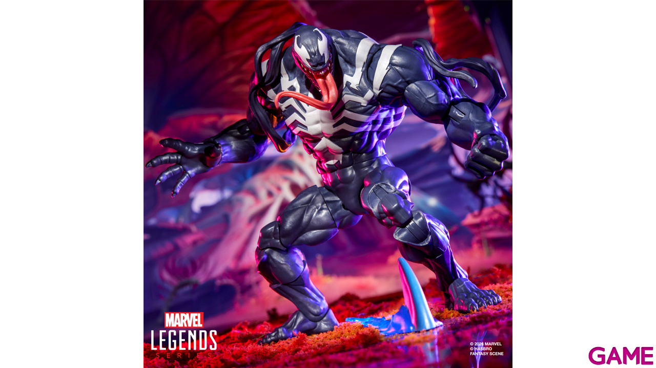 Pack de 2 figuras Marvel Rivals Venom & Jeff The Land Shark Marvel Legends Series de 15 cm-11