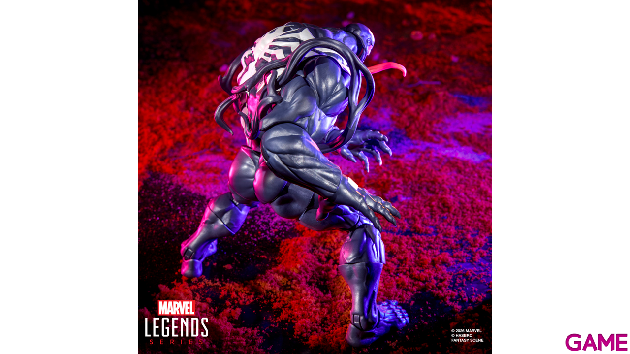 Pack de 2 figuras Marvel Rivals Venom & Jeff The Land Shark Marvel Legends Series de 15 cm-13