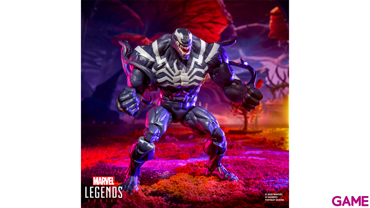 Pack de 2 figuras Marvel Rivals Venom & Jeff The Land Shark Marvel Legends Series de 15 cm-14