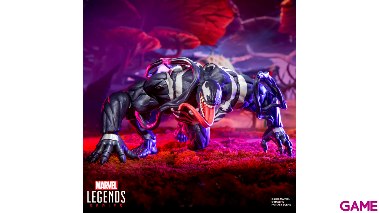 Pack de 2 figuras Marvel Rivals Venom & Jeff The Land Shark Marvel Legends Series de 15 cm-1