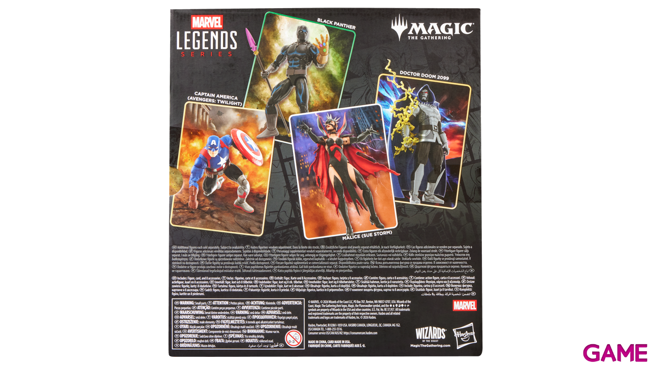 Figura Marvel Black Panther Marvel Legends Series & Magic: The Gathering de 15 cm-8