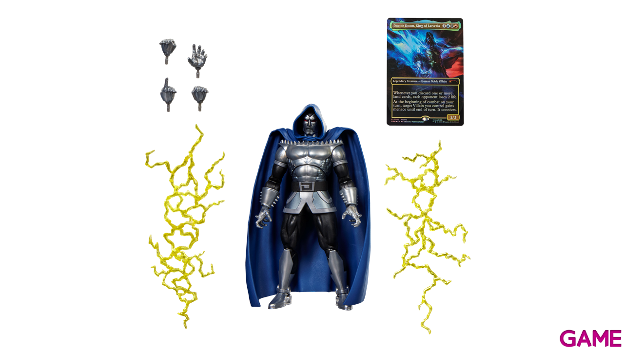 Figura Marvel Doctor Doom 2099 Marvel Legends Series & Magic: The Gathering de 15 cm-5