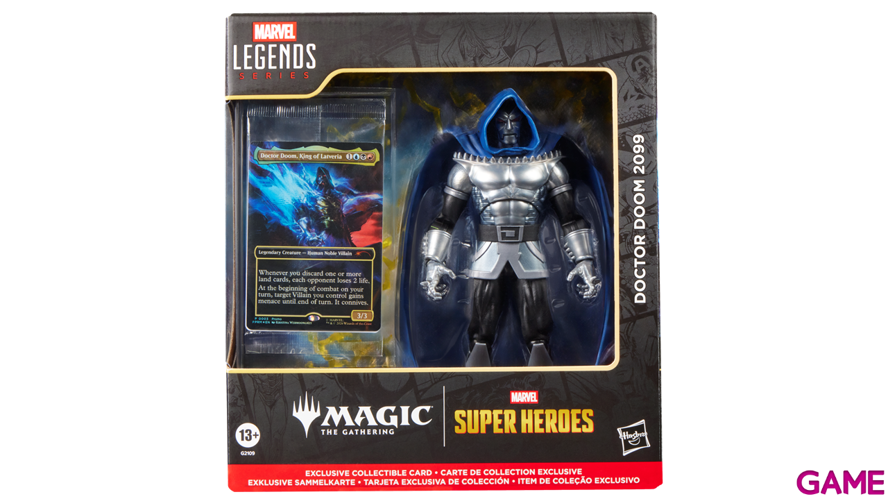 Figura Marvel Doctor Doom 2099 Marvel Legends Series & Magic: The Gathering de 15 cm-6