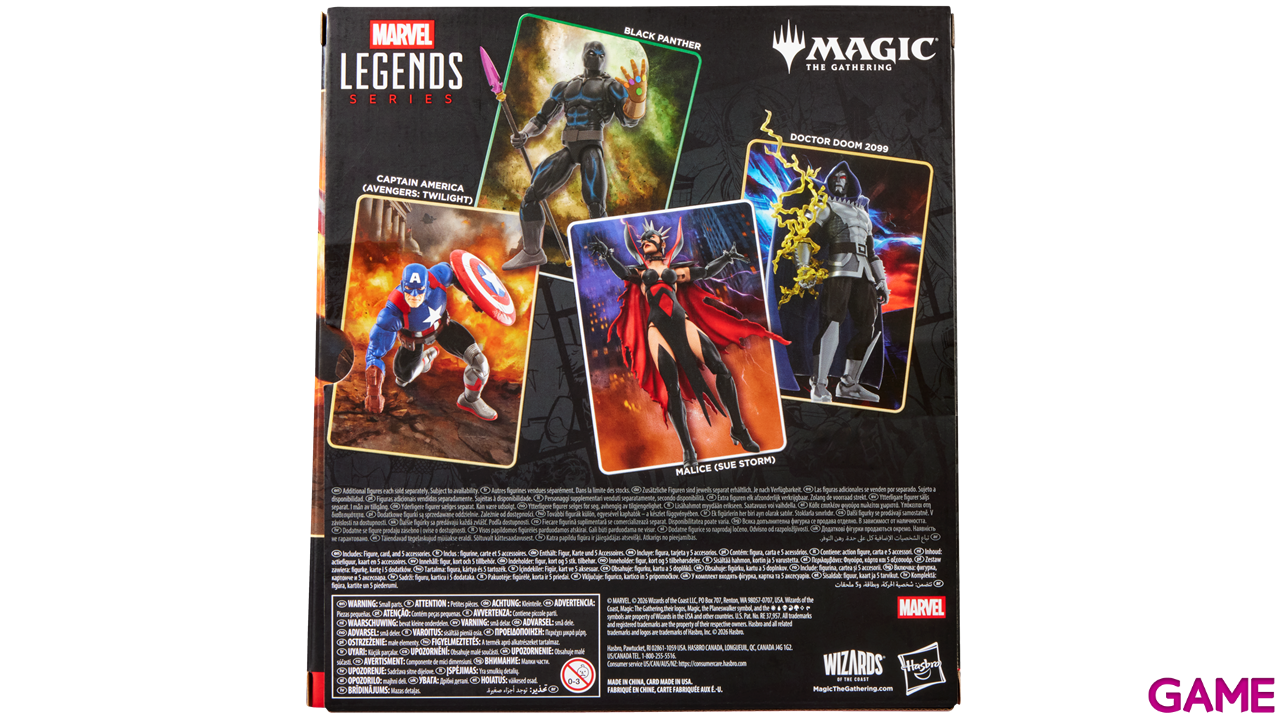 Figura Marvel Capitan America (Avengers Twilight) Marvel Legends Series & Magic: The Gathering de 15 cm-10