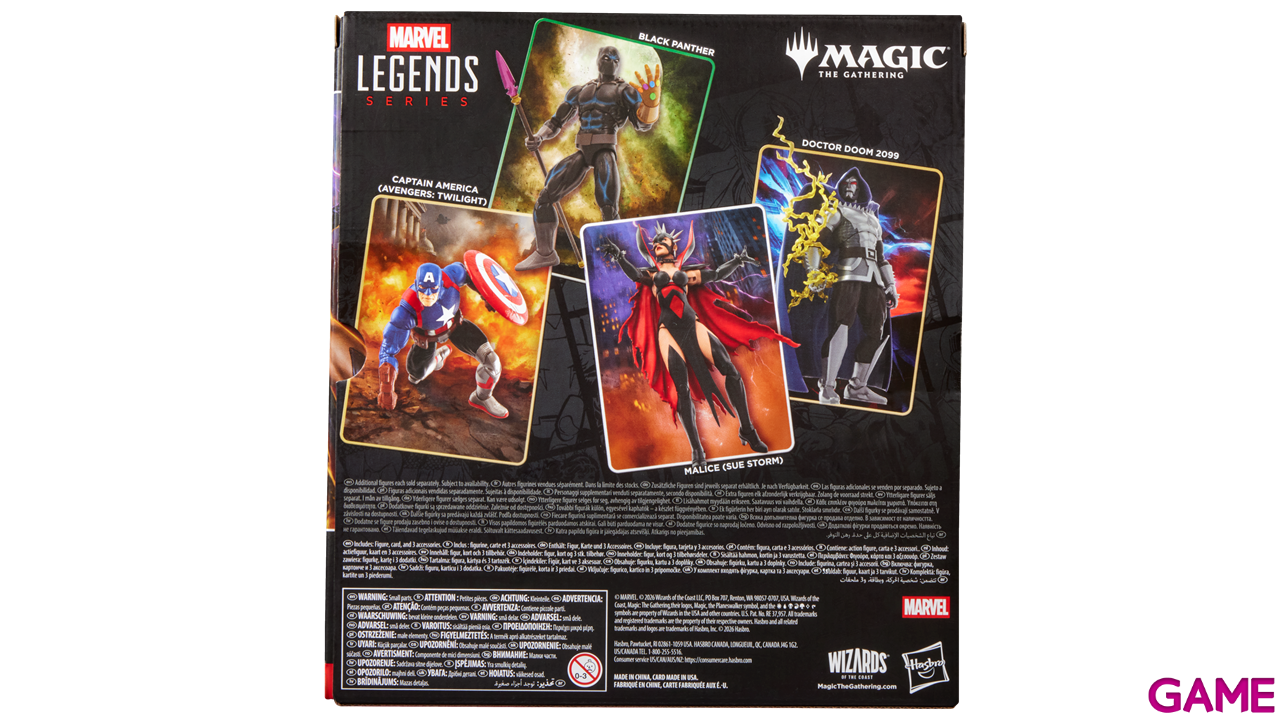Figura Marvel Malice (Sue Storm) Marvel Legends Series & Magic: The Gathering de 15 cm-9