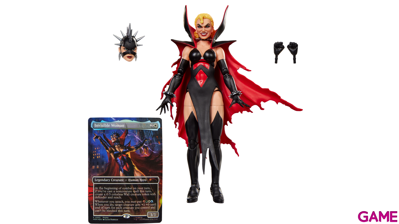 Figura Marvel Malice (Sue Storm) Marvel Legends Series & Magic: The Gathering de 15 cm-12