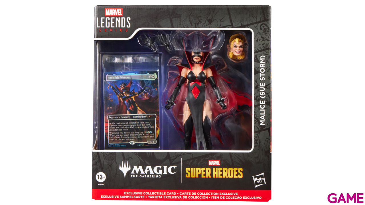 Figura Marvel Malice (Sue Storm) Marvel Legends Series & Magic: The Gathering de 15 cm-7