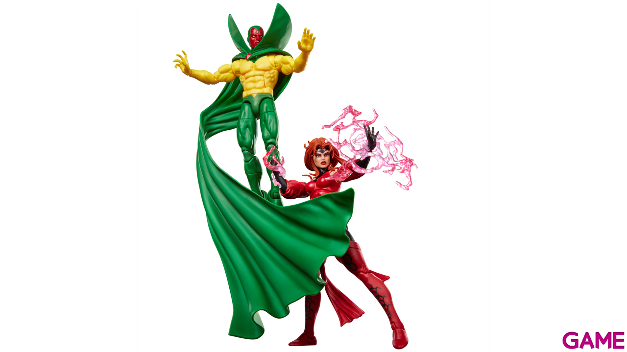 Pack de 2 figuras Marvel Avengers Vision & Scarlet Witch Marfel Legends Series de 15 cm-8