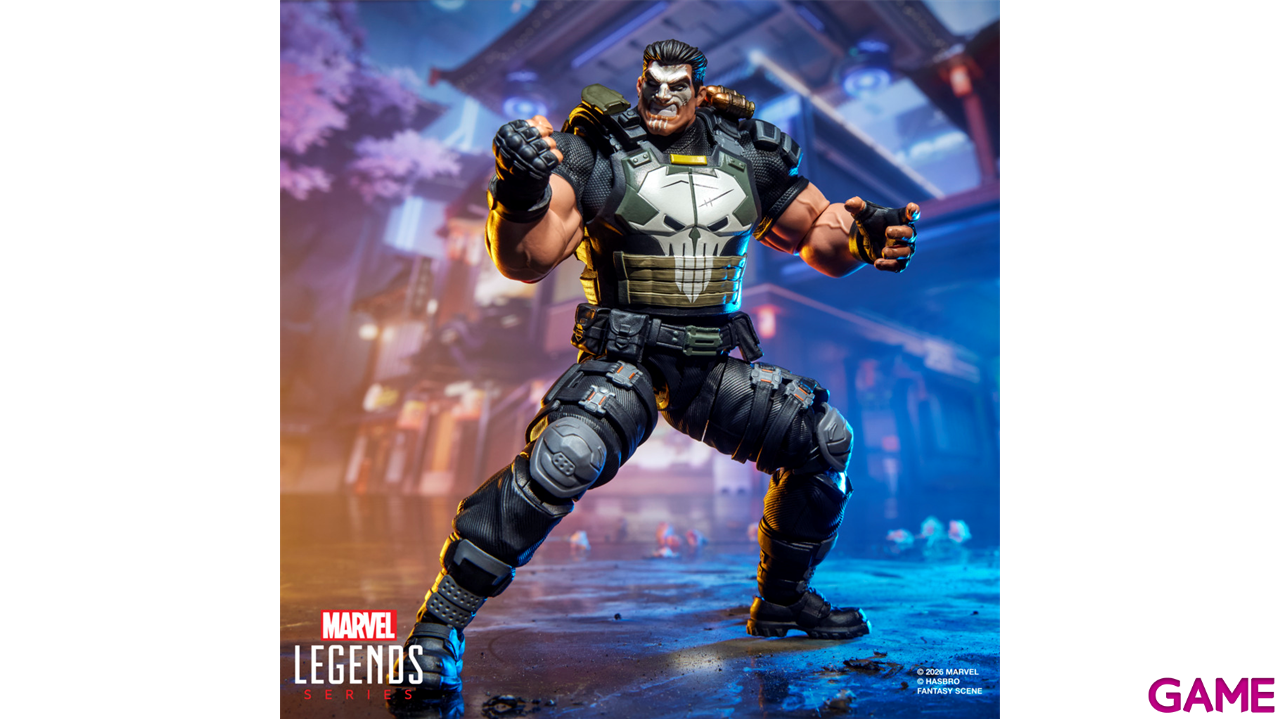 Figura Marvel Rivals The Punisher Marvel Legends Series de 15 cm-9