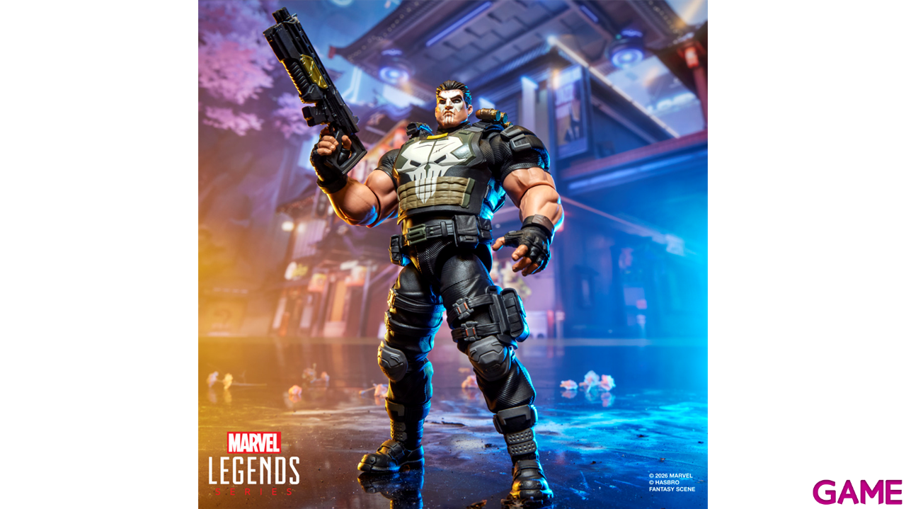 Figura Marvel Rivals The Punisher Marvel Legends Series de 15 cm-1