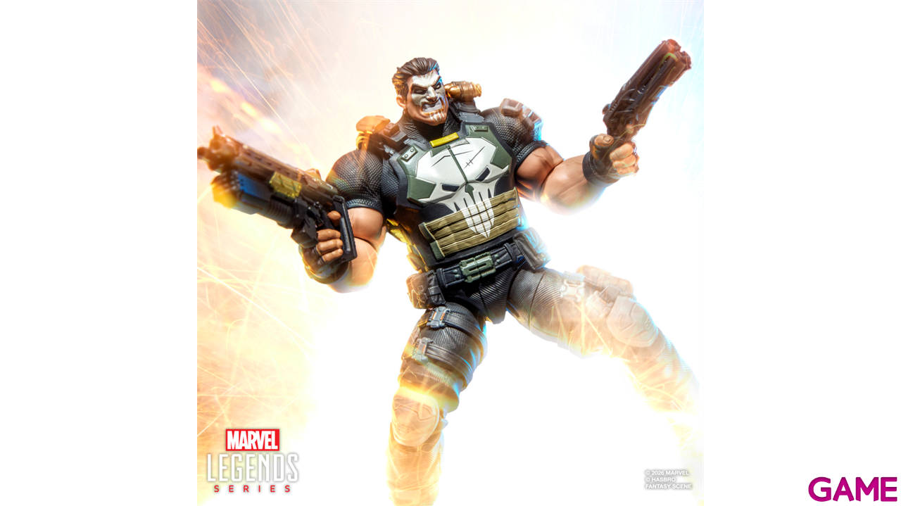 Figura Marvel Rivals The Punisher Marvel Legends Series de 15 cm-2