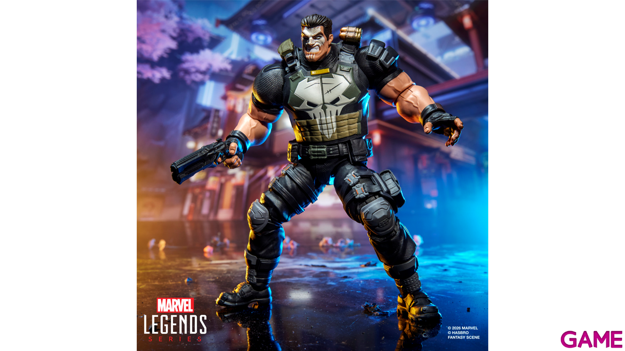 Figura Marvel Rivals The Punisher Marvel Legends Series de 15 cm-4