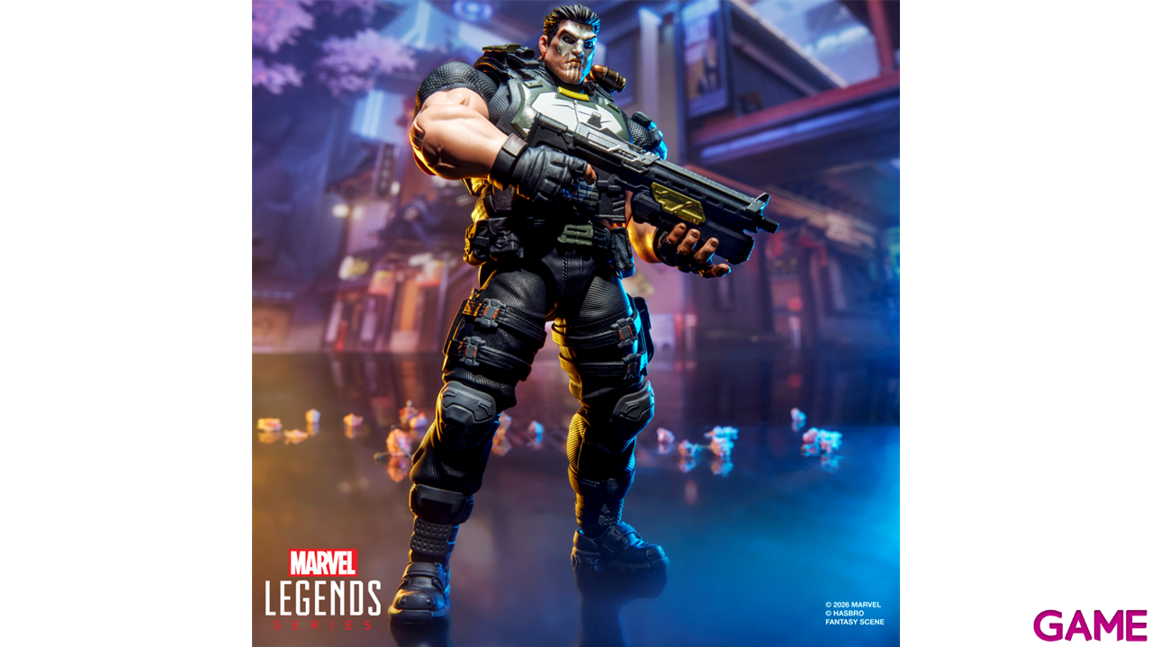 Figura Marvel Rivals The Punisher Marvel Legends Series de 15 cm-5