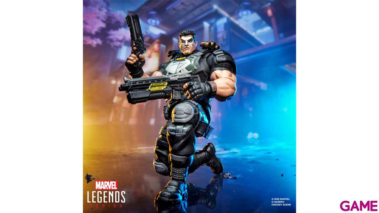 Figura Marvel Rivals The Punisher Marvel Legends Series de 15 cm-6