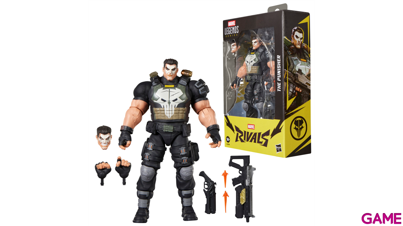Figura Marvel Rivals The Punisher Marvel Legends Series de 15 cm-7