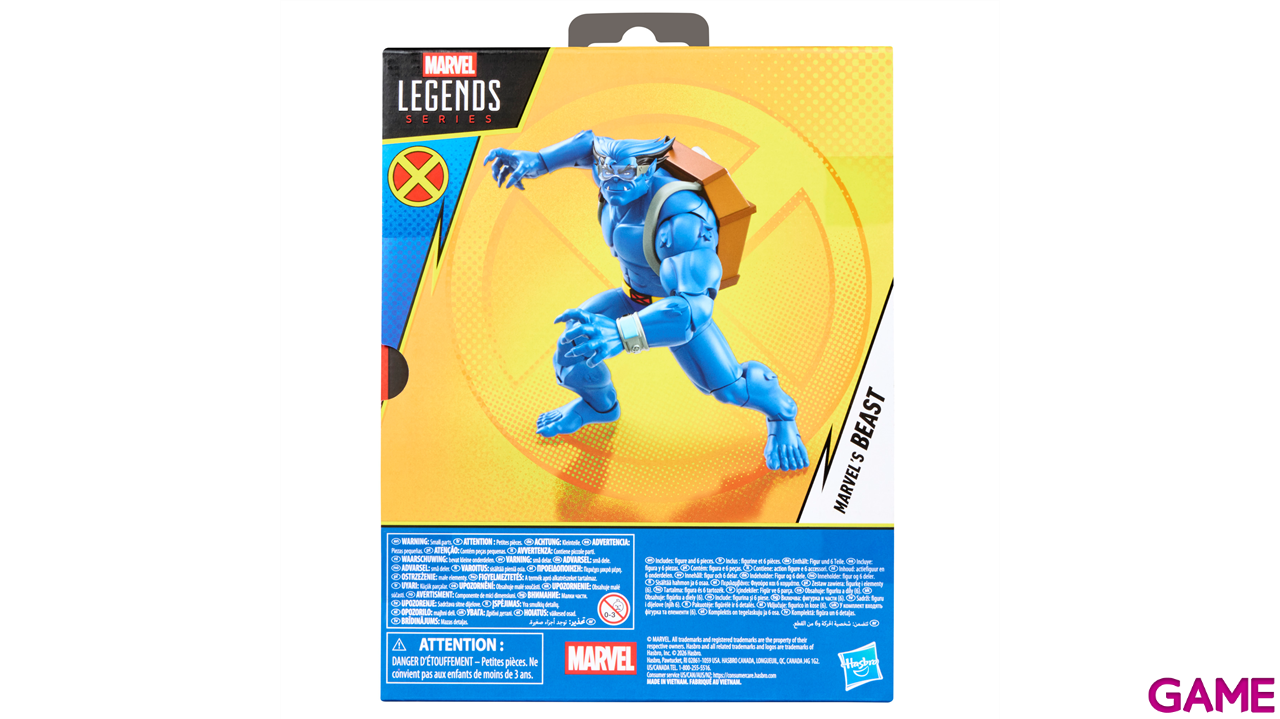 Figura Deluxe Marvel Legends Beast X-Men '97 de 15 cm-10