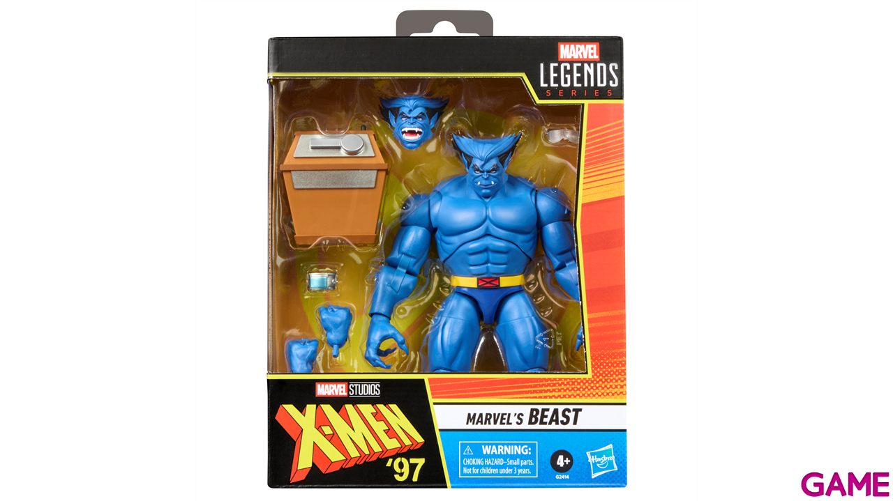 Figura Deluxe Marvel Legends Beast X-Men '97 de 15 cm-1