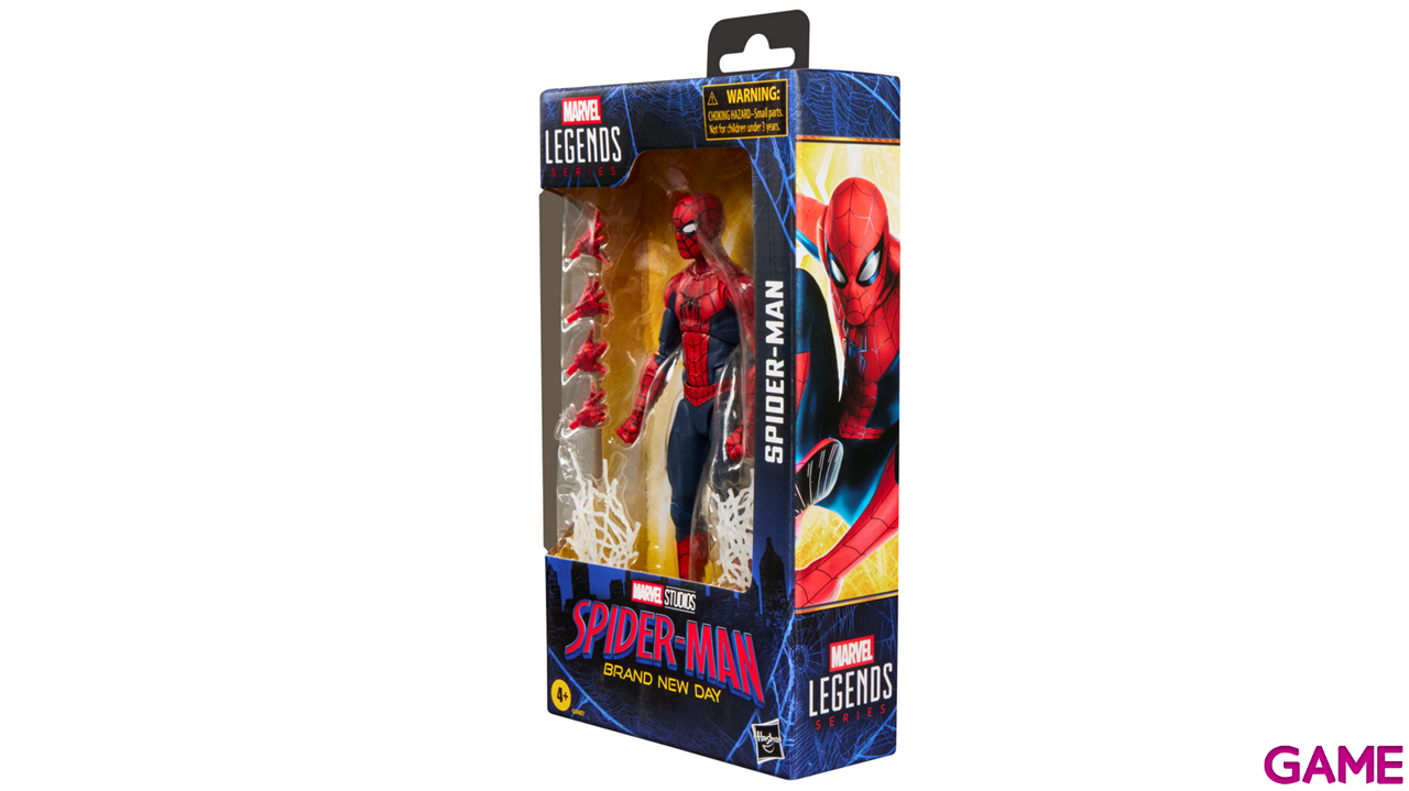 Figura Marvel Spider-Man: Brand New Day Spider-Man Marvel Legends Series de 15 cm-5