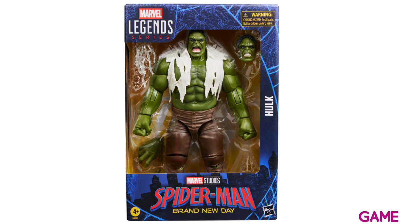 Figura Marvel Spider-Man: Brand New Day Hulk Marvel Legends Series de 19 cm-4