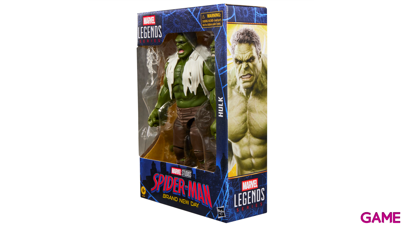 Figura Marvel Spider-Man: Brand New Day Hulk Marvel Legends Series de 19 cm-8