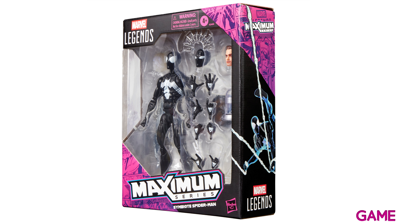 Figura Marvel Symbiote Spider-Man Maximum Series de 15 cm-11