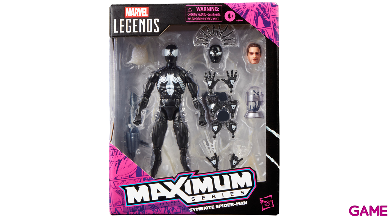Figura Marvel Symbiote Spider-Man Maximum Series de 15 cm-16