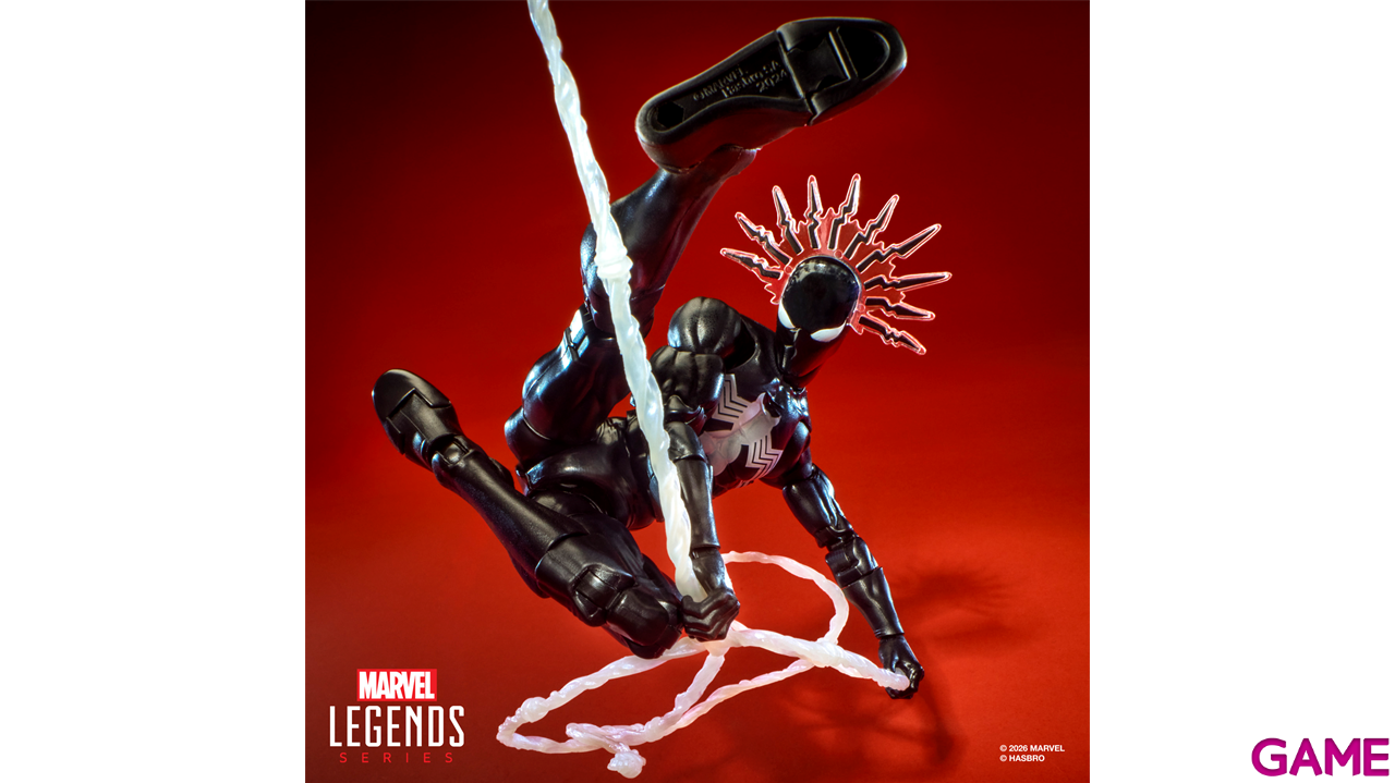 Figura Marvel Symbiote Spider-Man Maximum Series de 15 cm-2