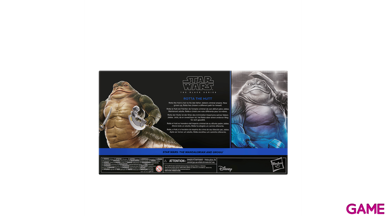 Figura Star Wars Rotta el Hutt The Black Series The Mandalorian and Grogu de 16,5 cm-9