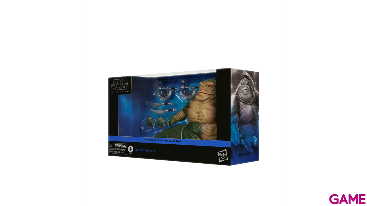 Figura Star Wars Rotta el Hutt The Black Series The Mandalorian and Grogu de 16,5 cm-10