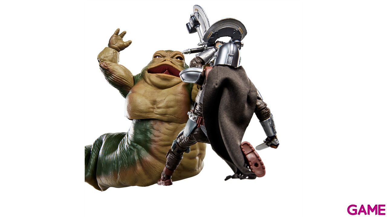 Figura Star Wars Rotta el Hutt The Black Series The Mandalorian and Grogu de 16,5 cm-1