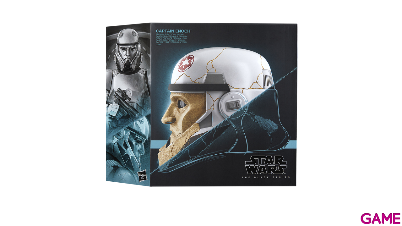 Replica Casco electronico premium Star Wars Captain Enoch The Black Series Ahsoka-5