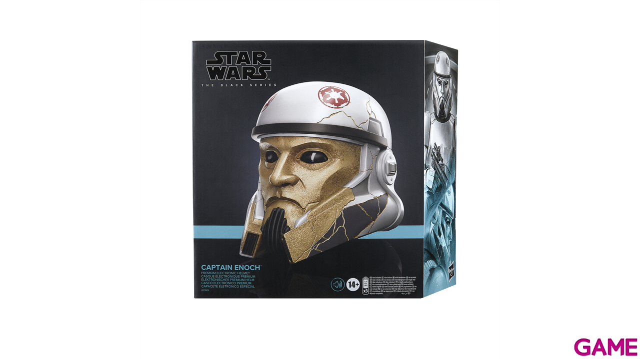 Replica Casco electronico premium Star Wars Captain Enoch The Black Series Ahsoka-6