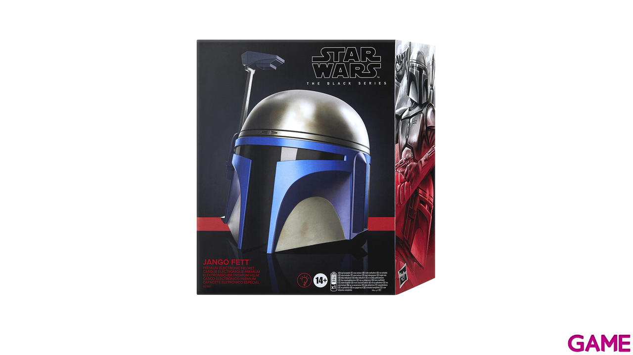 Jango Fett casco electrónico premium Star Wars The Black Series-0