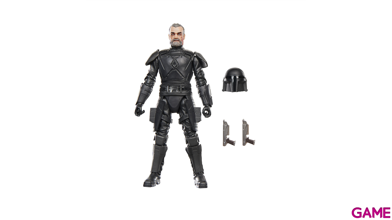 Figura Star Wars Mandalorian Super Commando Kebris Black Series Maul - Shadow Lord de 15 vm-0