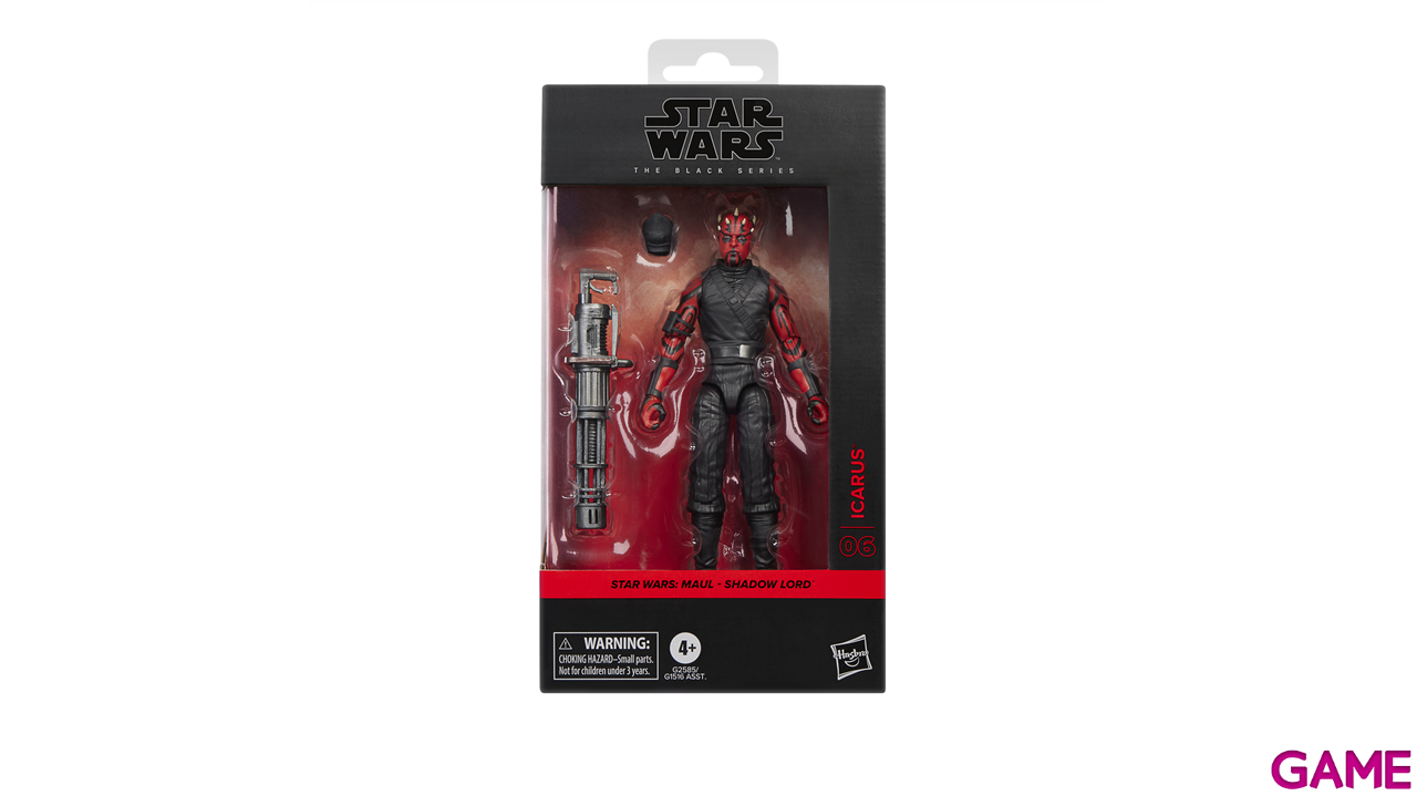 Figura Star Wars Icarus The Black Series Maul - Shadow Lord de 15 cm-7