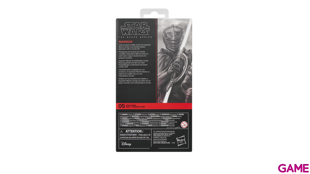 Figura Star Wars Marrok The Black Series Maul - Shadow Lord de 15 cm-8
