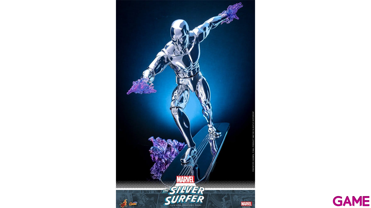Figura Marvel Action Figure 1/6 Silver Surfer de 32 cm-3